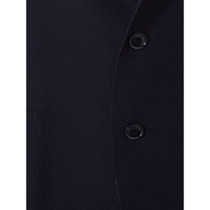 Lardini Blue Cotton Blazer