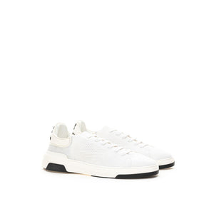 Casadei White Leather Athletic Sneakers