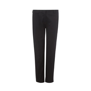 Lardini Black Cotton Chino Pants