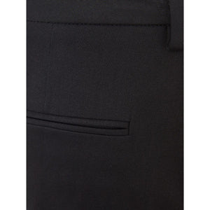 Lardini Black Cotton Chino Pants