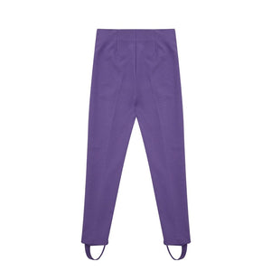 Lardini Purple Viscose Athletic Pants
