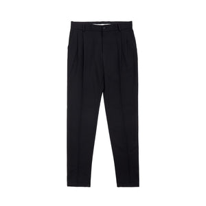 Dolce & Gabbana Black Polyester Dress Pants