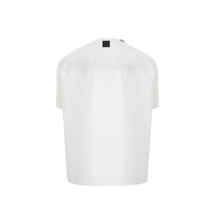 Emporio Armani White Cotton T-Shirt