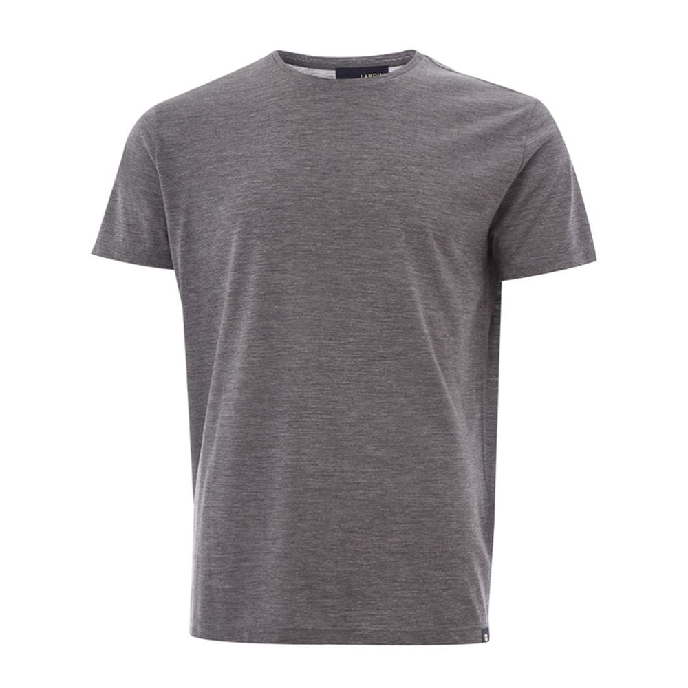 Lardini Gray Wool T-Shirt