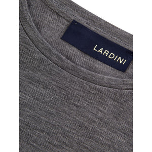 Lardini Gray Wool T-Shirt
