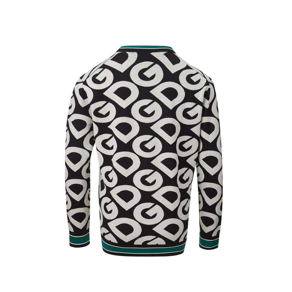 Dolce & Gabbana Black Cotton Sweatshirt
