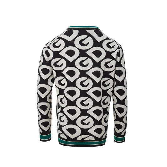 Dolce & Gabbana Black Cotton Sweatshirt