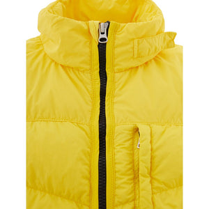 Woolrich Yellow Polyamide Coat