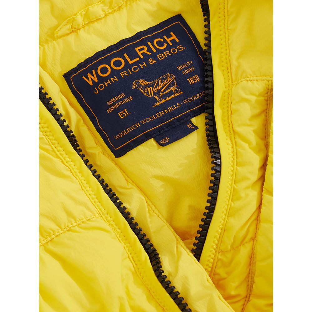 Woolrich Yellow Polyamide Coat