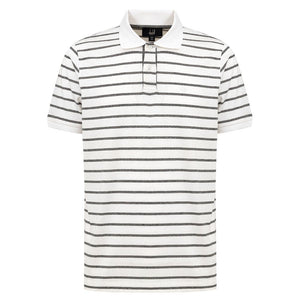 Dunhill White Cotton Polo Shirt