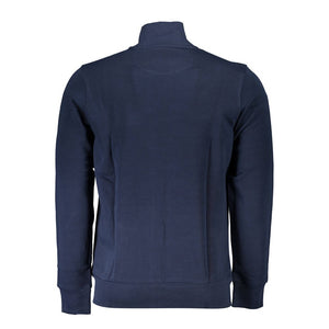 La Martina Blue Cotton Men's Sweater
