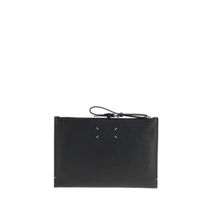 Margiela Black Calf Leather Bos Taurus Wallet