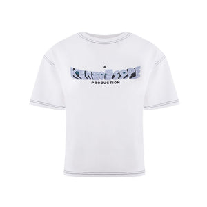 Kenzo White Cotton T-Shirt