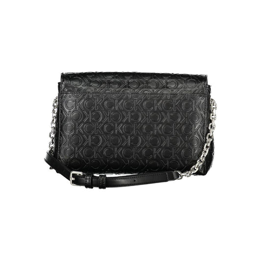 Calvin Klein Black Polyester Women's Shoulder Bag