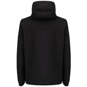 Dolce & Gabbana Black Polyester Shell Jacket