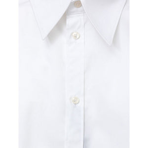 Dolce & Gabbana White Cotton Dress Shirt