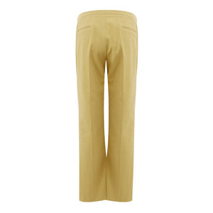 Lardini Gold Cotton Casual Pants