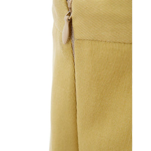 Lardini Gold Cotton Casual Pants