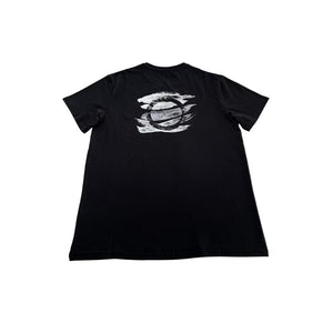 Trussardi Beachwear Black Cotton T-Shirt