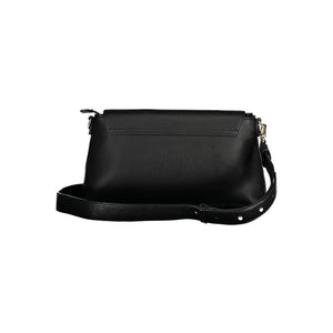 Mario Valentino Nero Polyurethane Woman Shoulder Bag