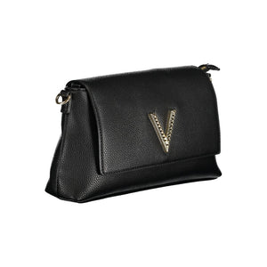 Mario Valentino Nero Polyurethane Woman Shoulder Bag
