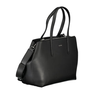 Calvin Klein Black Polyester Women Handbag