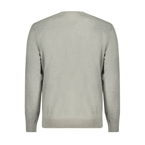 Timberland Gray Organic Cotton Men Shirt