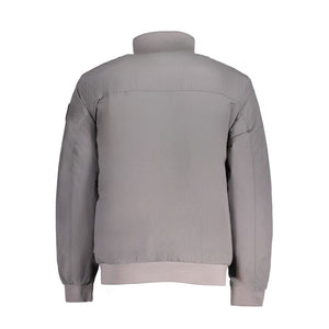 Napapijri Gray Polyamide Men Jacket