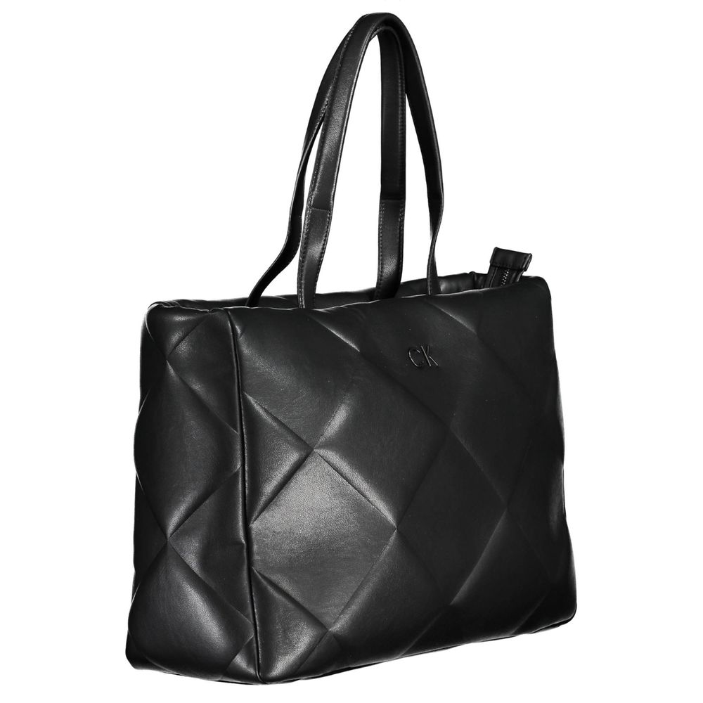 Calvin Klein Nero Polyester Woman Handbag