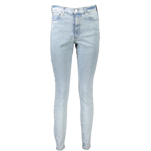 Tommy Hilfiger Blue Cotton Women's Skinny Jean