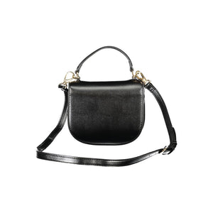 Mario Valentino Black Polyethylene Women Handbag
