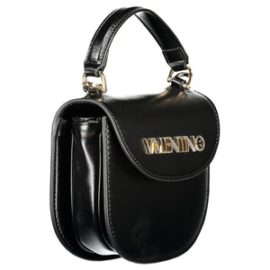 Mario Valentino Black Polyethylene Women Handbag