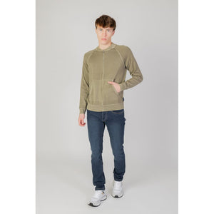 Liu Jo Green Cotton Sweatshirt