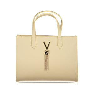 Mario Valentino Beige Polyurethane Women Handbag