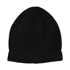 Dolce & Gabbana Black Cashmere Knitted Winter Beanie Hat