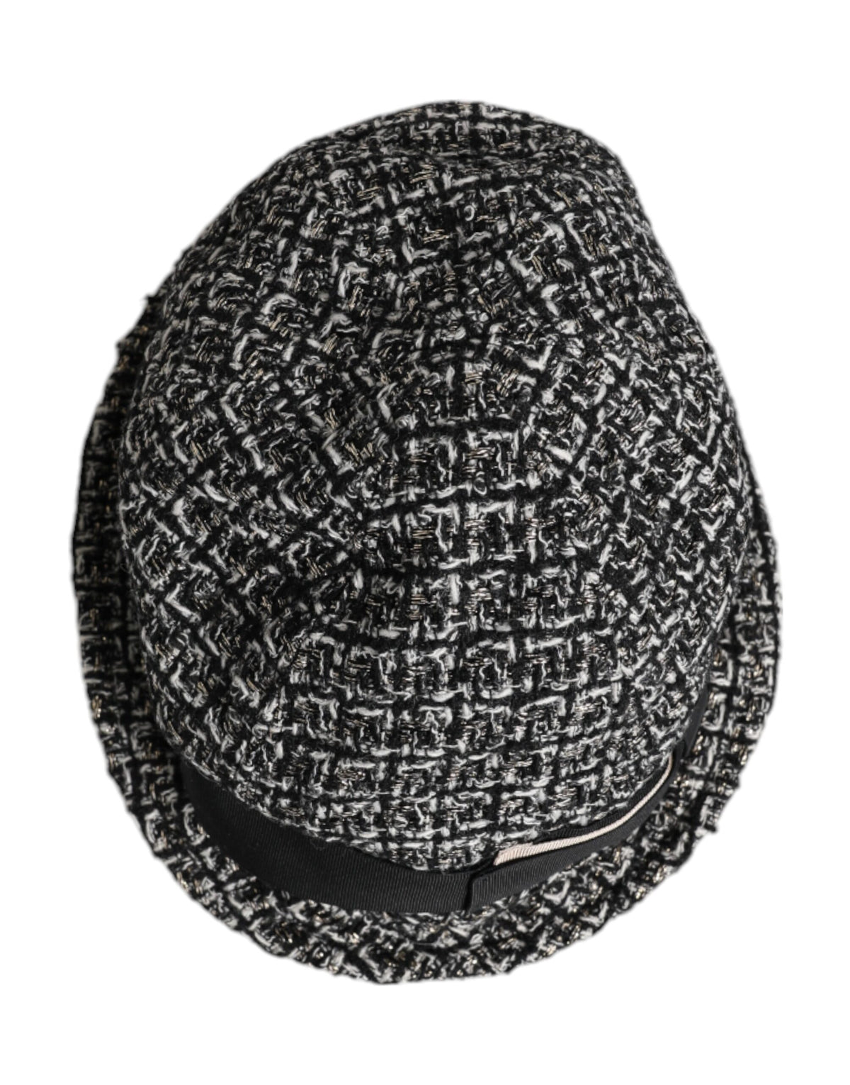 Dolce & Gabbana Black Cotton Blend Bucket Hat