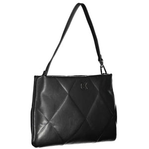 Calvin Klein Black Polyester Women's Handbag
