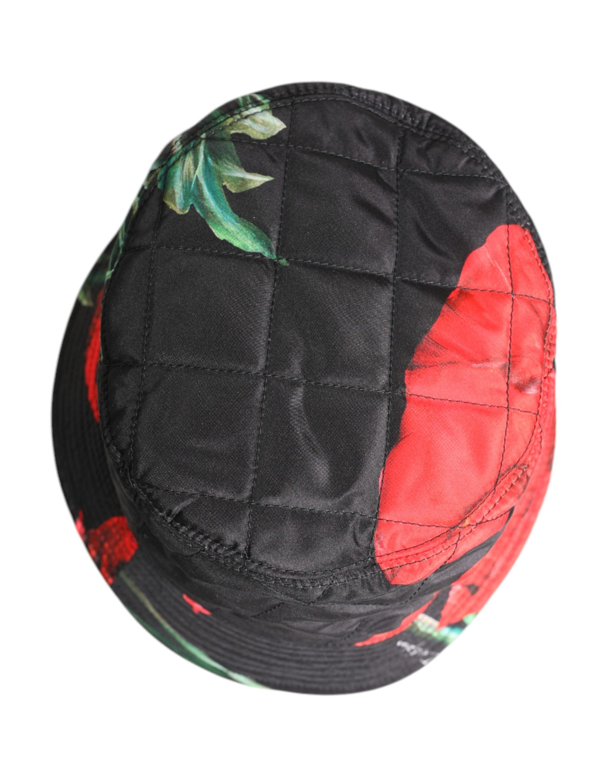 Dolce & Gabbana Multicolor DG Plaque Wide Brim Bucket Hat