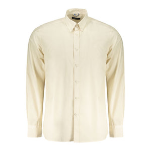North Sails Beige Cotton Men Shirt