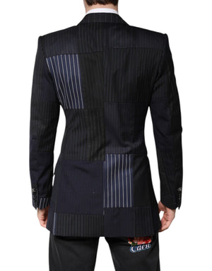 Dolce & Gabbana Multicolor Patchwork Jacket Coat Suit Blazer