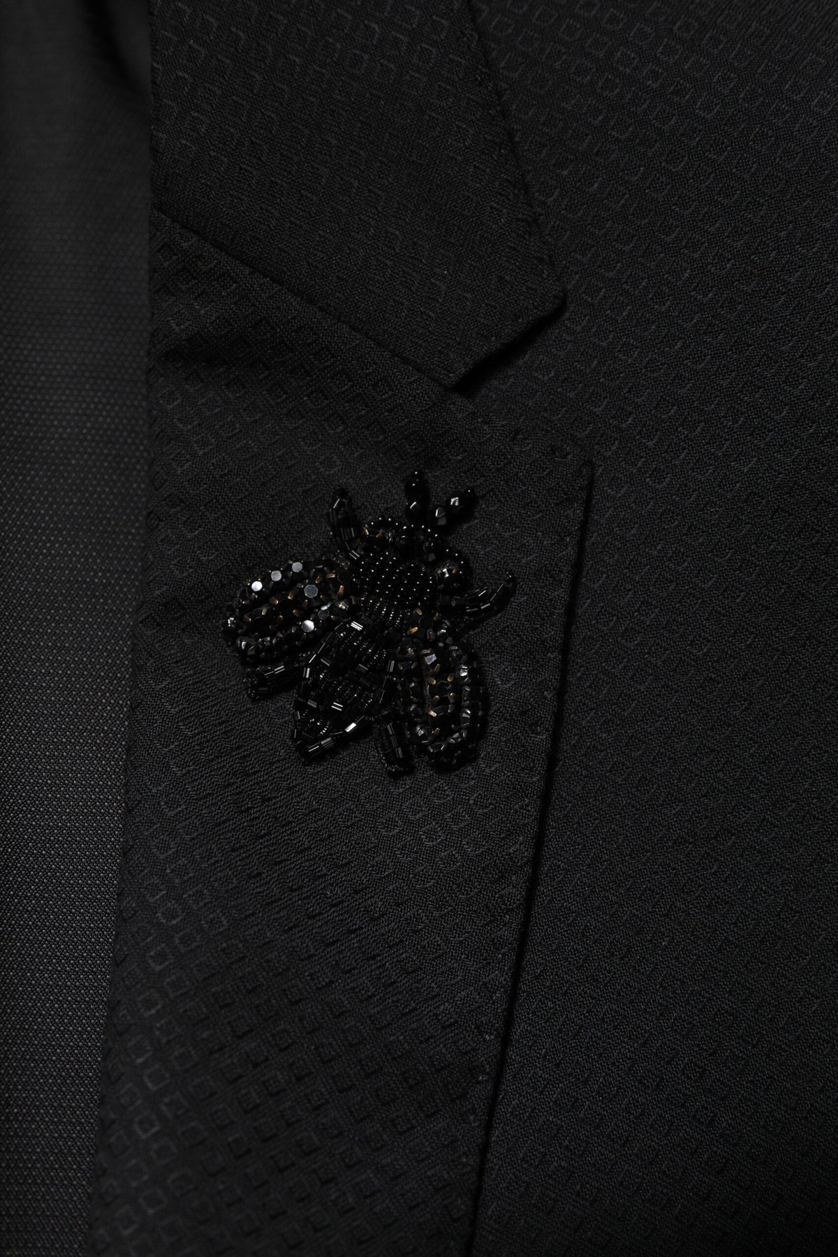 Dolce & Gabbana Black Wool Single Breasted 2 Piece Suit