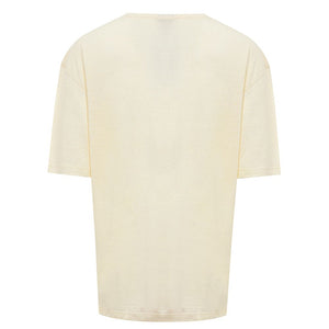 Corneliani Yellow Linen T-Shirt