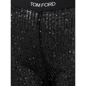 Tom Ford Black Polyester Joggers (Workout Pants)
