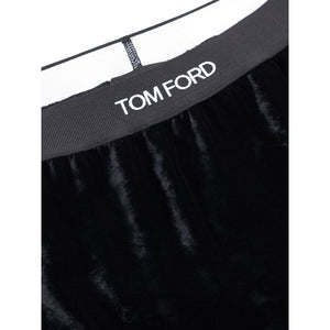 Tom Ford Black Viscose Mini Skirt