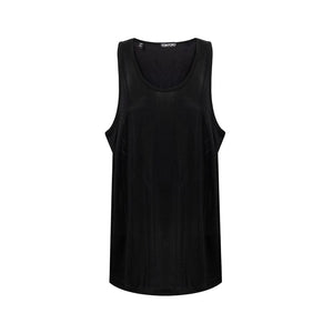 Tom Ford Black Viscose Tank Tops