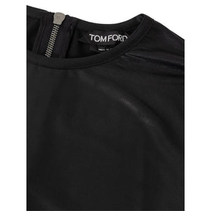 Tom Ford Black Viscose Long Sleeve