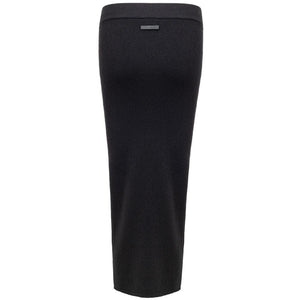 Tom Ford Black Cashmere Midi Skirt