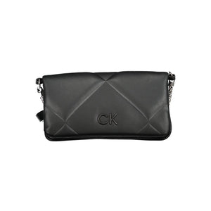 Calvin Klein Nero Polyurethane Women's Shoulder Bag