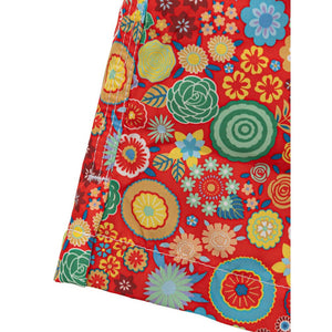 Isaia Red Polyester Swim Shorts