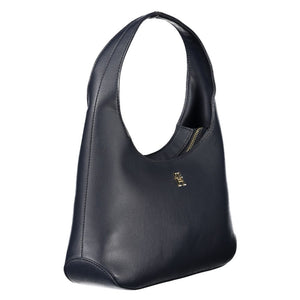 Tommy Hilfiger Blue Polyester Women Handbag